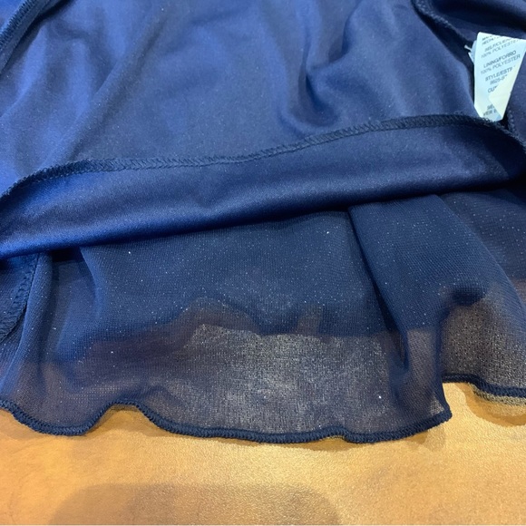 City Studio Small Blue Shimmery Dress - Picture 8 of 11